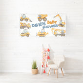 Baby shower Dump Truck Party Spandoek (Insitu)