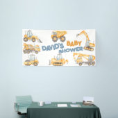 Baby shower Dump Truck Party Spandoek (Beurs)