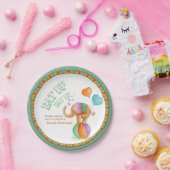 Baby shower Eat Up Circus Stijl Olifant Art bord (Feest)