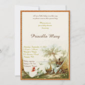 baby shower eer. kaart (Voorkant)