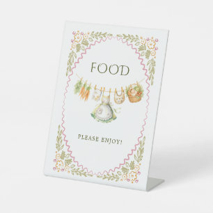 Baby Shower Eetbaar Bord   Lokale Tuin Tafel Reclamebord Met Voetstuk