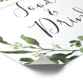 Baby shower en Drinken van de Slothfamilie Poster (Hoek)