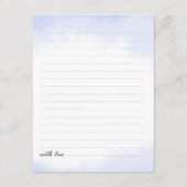  Baby shower Enclosure Cards Parenting Tips. Informatiekaartje (Achterkant)