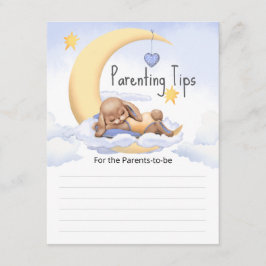  Baby shower Enclosure Cards Parenting Tips. Informatiekaartje