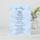 Baby shower Etnische Baby Boy Kaart (Staand voorkant)