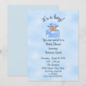 Baby shower Etnische Baby Boy Kaart (Voorkant / Achterkant)