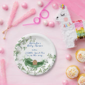 Baby shower Etnische, Erwtenpeul, Zoete Erwtenwijn Papieren Bordje (Feest)