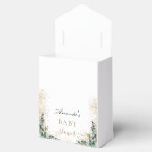 Baby shower eucalyptus glitter - dank u wel bedankdoosjes (Geopend)