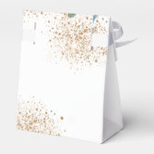 Baby shower eucalyptus glitter - dank u wel bedankdoosjes (Achterkant)