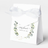 Baby Shower Eucalyptus Groene Tinten Boho Landelij Bedankdoosjes (Voorkant Zijde)