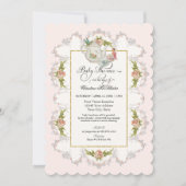 Baby shower Fairy Tea Party Teapot in Cups Kaart (Voorkant)