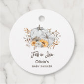 Baby Shower Fall in Love Bedankjes Labels (Voorkant)