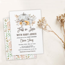 Baby Shower Fall in Love