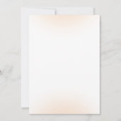 Baby shower Familia Jirafas Kaart (Achterkant)