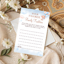 Baby Shower Familietraditie Advies Teddybeer