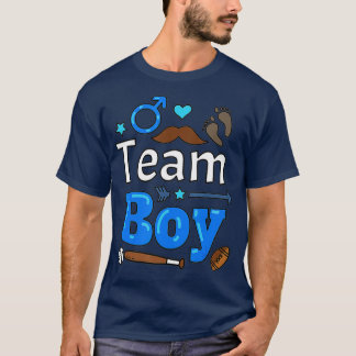 Baby shower Family Outfit - Team Boy Team Girl Gen T-shirt