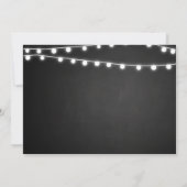 Baby Shower | Faux Gold Foil Mermaid | Dank u wel Kaart (Achterkant)