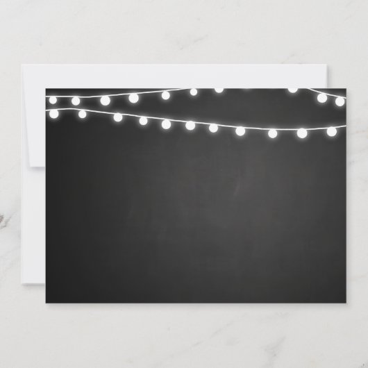 Baby Shower | Faux Gold Foil Mermaid | Dank u wel Kaart (Achterkant)