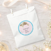 Baby shower Favor Bag, Baby Zee Turtle, Roze/blauw Bedankzakje (Geknipt)
