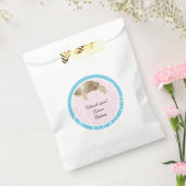 Baby shower Favor Bag, Baby Zee Turtle, Roze/blauw Bedankzakje (Gezegeld)