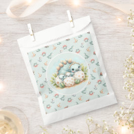 Baby Shower Favor Bag Dinosaur Dino Mite Party Bedankzakje