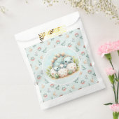 Baby Shower Favor Bag Dinosaur Dino Mite Party Bedankzakje (Gezegeld)