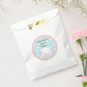 Baby shower Favor Bag "Peek-a-Boo Baby" Bedankzakje (Gezegeld)