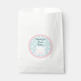 Baby shower Favor Bag "Peek-a-Boo Baby" Bedankzakje