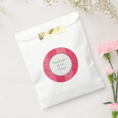 Baby shower Favor Bag "Watermelon Umbrella" Bedankzakje (Gezegeld)