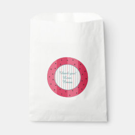 Baby shower Favor Bag "Watermelon Umbrella" Bedankzakje
