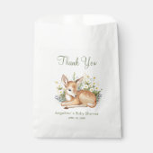 Baby shower Favor Bags Bedankzakje (Voorkant)