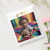 Baby shower Favor Bags Bedankzakje (Gezegeld)