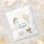 Baby shower Favor Bags Bedankzakje (Geknipt)