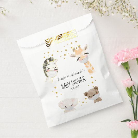 Baby shower Favor Bags Bedankzakje (Gezegeld)