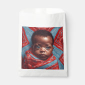 Baby shower Favor Bags Bedankzakje (Voorkant)