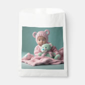 Baby shower Favor Bags Bedankzakje (Voorkant)