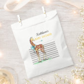 Baby shower Favor Bags Bedankzakje (Geknipt)