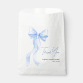 Baby shower Favor Bags Bedankzakje (Voorkant)