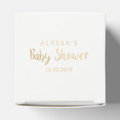 Baby shower Favor Box, Aanpassen, Strand Zeester Bedankdoosjes (Bovenkant)