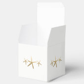 Baby shower Favor Box, Aanpassen, Strand Zeester Bedankdoosjes (Geopend)