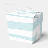 Baby shower Favor Box met schattige aardbeien. Bedankdoosjes (Achterkant)