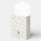Baby Shower Favor Box - Rustic Floral Thank You Bedankdoosjes (Geopend)