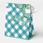 Baby shower Favor Boxes Tropisch Zee Schildpad Bedankdoosjes (Achterkant)