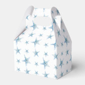 Baby shower Favor Boxes Waterverf Blauwe Walvis Bedankdoosjes (Achterkant)