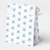 Baby shower Favor Boxes Waterverf Strand Bedankdoosjes (Achterkant)