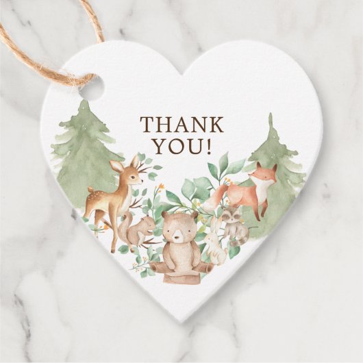 Baby shower  Favor Gift Label (Voorkant)