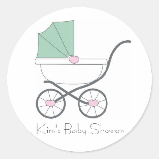 baby shower Favor Sticker
