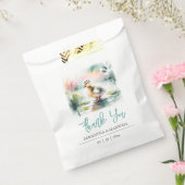 Baby shower Favor Tassen Waterverf Duck Bedankzakje (Gezegeld)