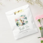Baby shower Favor Tassen Waterverf Duck Bedankzakje (Gezegeld)