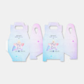 Baby shower Favoriet Cadeaubox | Rising Star Theme Bedankdoosjes (Uitgevouwen)